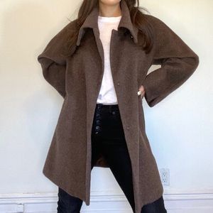 Alpaca Blend Coat 10 Peru Wool Superfine Hilary Radley Long Collared Lagenlook